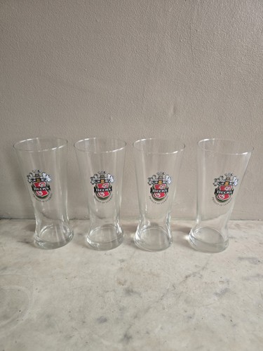 Glasses four pint - four, becks
