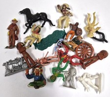 Vintage Wild West Figures Lot