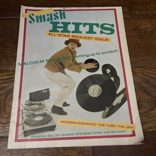 Vintage smash hits magazine - smash,