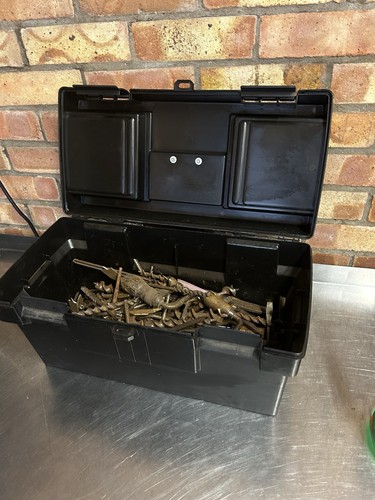 Toolbox with antique - toolbox,