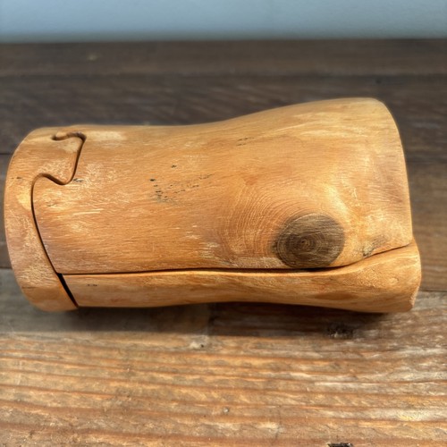 Vintage wooden puzzle - wooden, jewelry