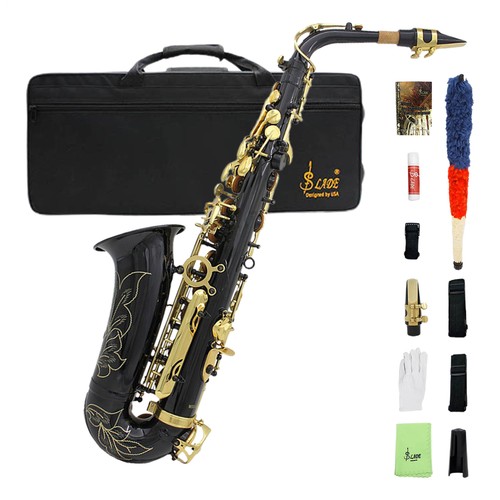 Brass alto saxophone - eb, sax