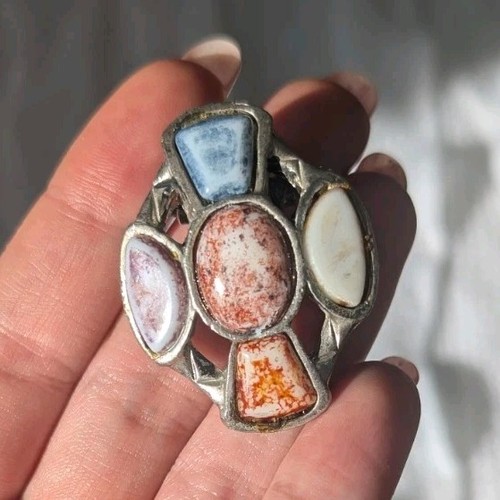 Vintage silver tone - , scottish