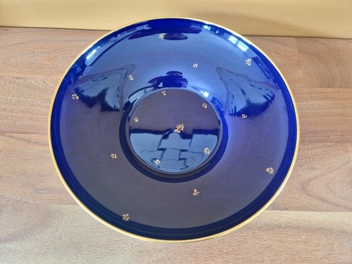 Important 1946 cobalt blue and - important,