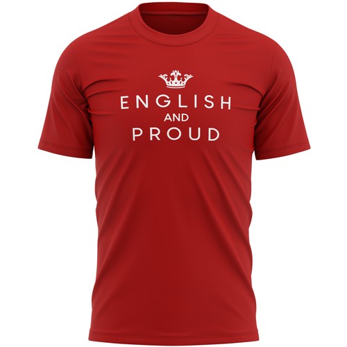 English and proud - and, crown