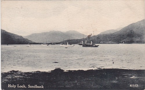 Holy loch sandbank - loch,,