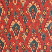 iLiv Boho Rouge Ikat Fabric