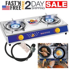 Double 25,000 BTU Stove
