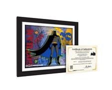 Batman Animation Cel Art Scene