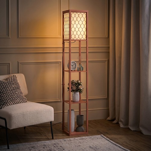 Homcom modern floor - homcom, light