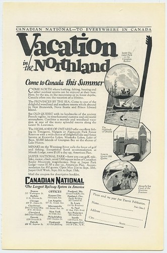 Canadian national vacation - canadian, in