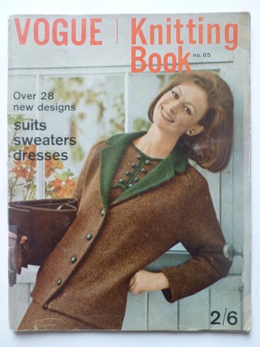 Vogue knitting book - book,