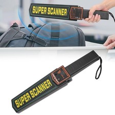 Security Scanner Handheld Metal Detector Wand Inspection Scanning Instrument
