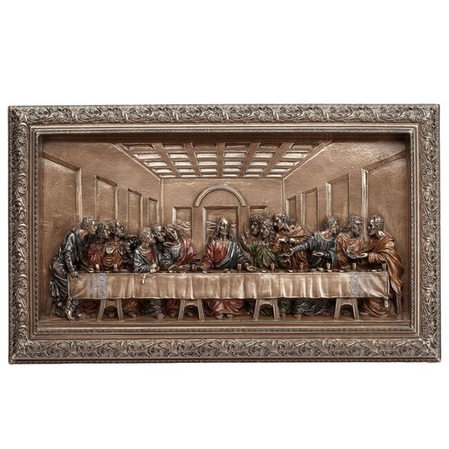 Last supper wall plaque - last,