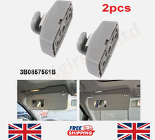 Pair sun visor clip for - for, vw