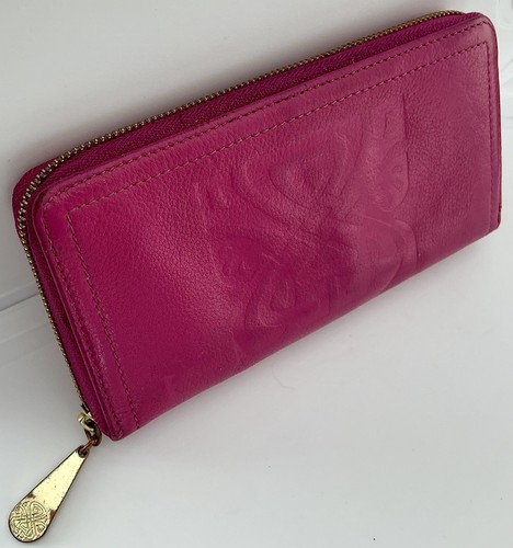 Biba vintage pink leather - leather, zip