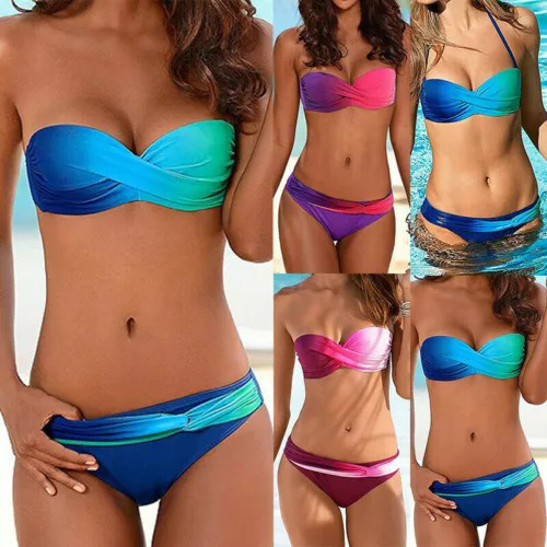 Women push bikini set - women,