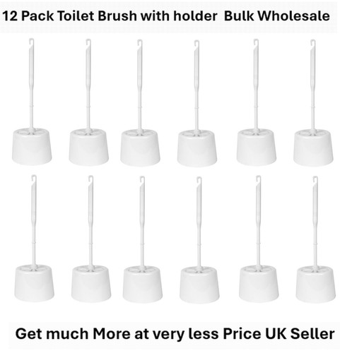 Bulk pack toilet brush - bulk, 12