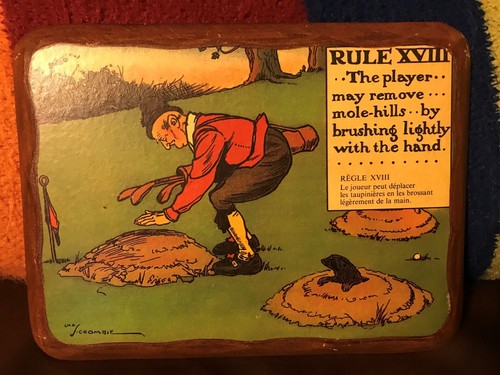 Vintage rules golf rule - rules, of