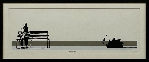 Rare unsigned banksy edition - unsigned,