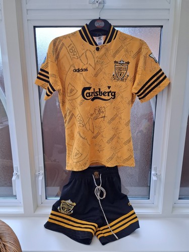 Liverpool kit signed stan - by,