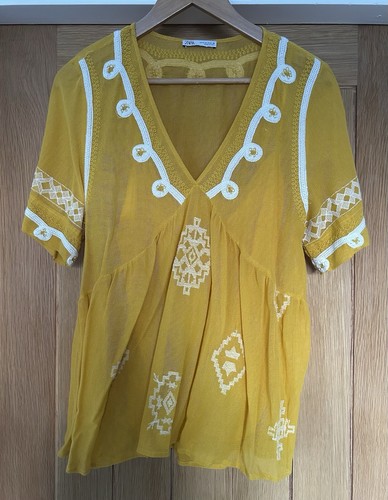 Zara ladies mustard - zara,