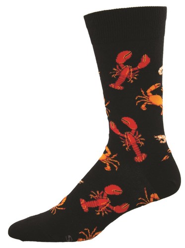 Lobster seafood socks - lobster, mens