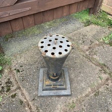 Edwardian Cast Iron Garden Urn