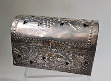 Vintage silver colour metal
