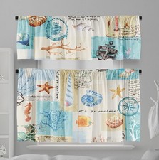 TQFZP Nautical Coastal Kitchen