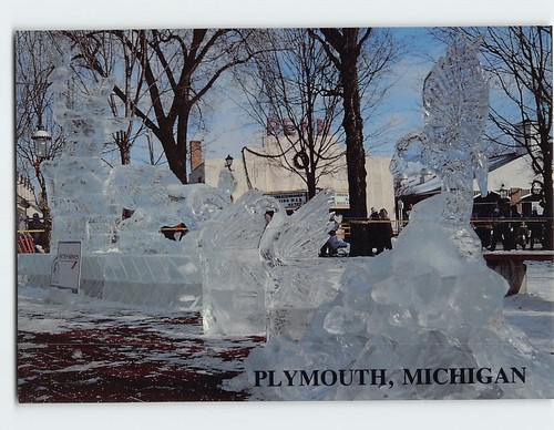 Postcard the plymouth ice - postcard,