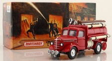 Matchbox Models of Yesteryear Fire Engine YFE04 1939 Bedford Tanker Model Boxed
