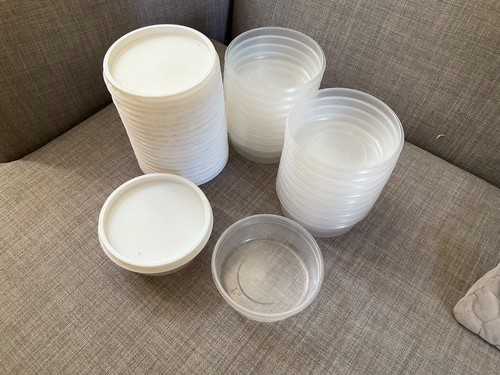 Round reusable containers - round,