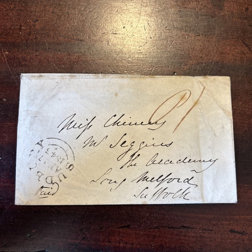 Suffolk postal history - , 1843