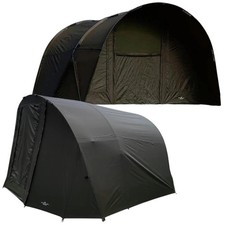 NGT Profiler Bivvy XL 2 Man + Overwrap Skin Heavy Duty Carp Fishing Tent Large