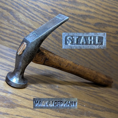 Vtg stahl cobblers hammer - stahl,