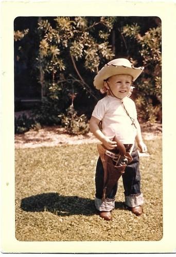 Cute little cowboy vintage - little,