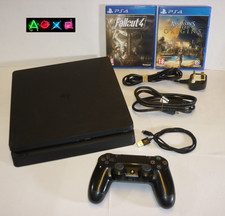 Sony PlayStation 4 500GB Jet Black Controller with all Leads PS4 Console