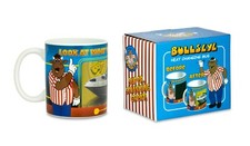 Bullseye TV Darts Show Official Bully Heat Change MUG In Gift Box 