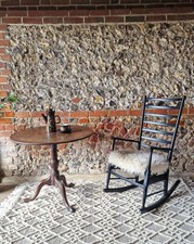 Mid Century Italian Ebonised
