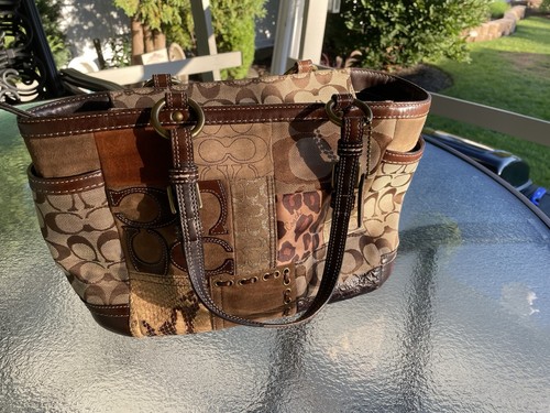 Coach signature patchwork - signature,