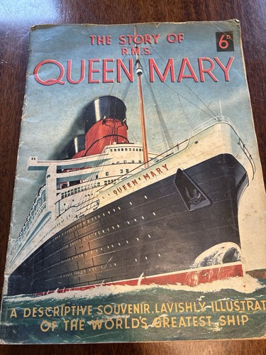 Vintage rms queen mary - rms,