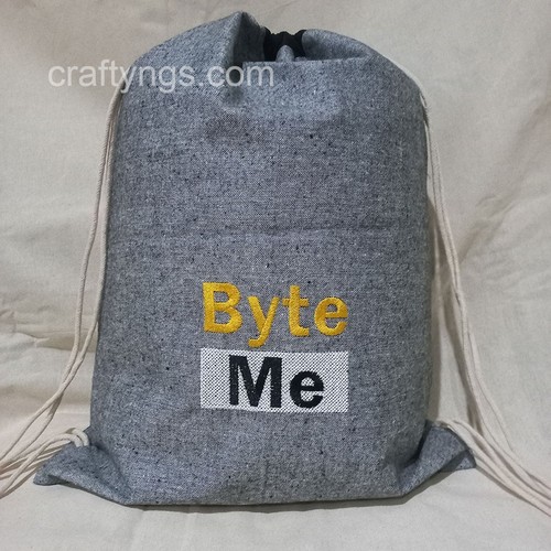Portable folding drawstring - folding,