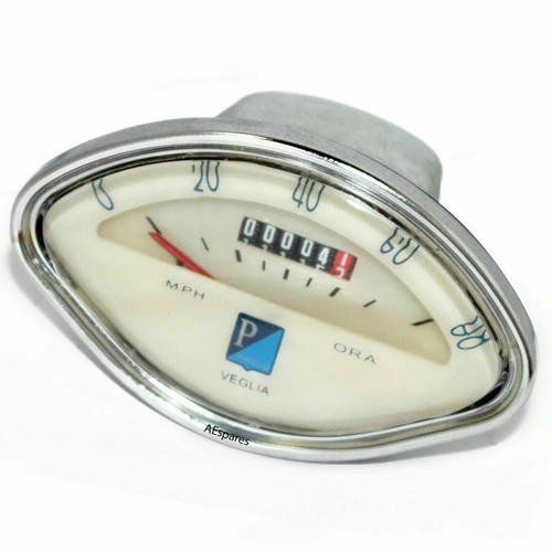 Vespa speedometer mph vbb - 80,