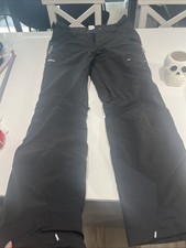 WEDZE Women’s breathable ski trousers  Size S freedom of movement 900Black