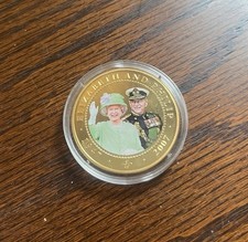 2007 Elizabeth and Philip Cook Islands One Dollar 