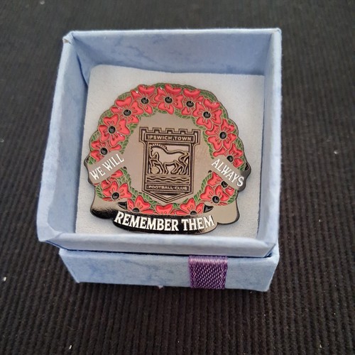 Ipswich town pin badge - town,