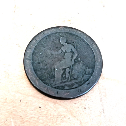 Georgian cartwheel penny 18th