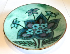 CHELSEA POTTERY BOWL HANDMADE IN ENGLAND VINTAGE SIGNED ORIGINAL POTTERY LABEL