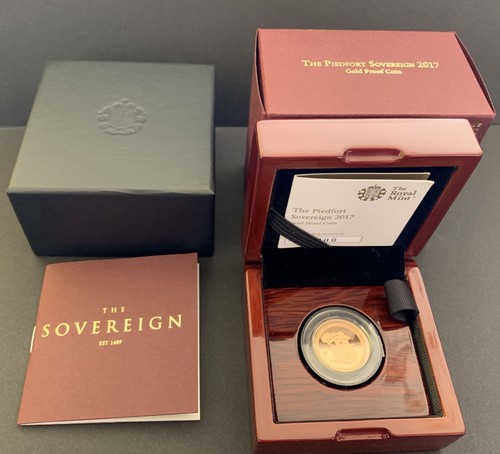 2017 piedfort proof full - piedfort, gold